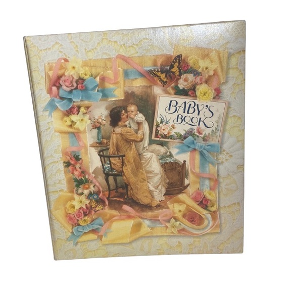 Cynthia Hart Baby Record Book Keepsake Victorian Journal Album - Picture 1 of 8